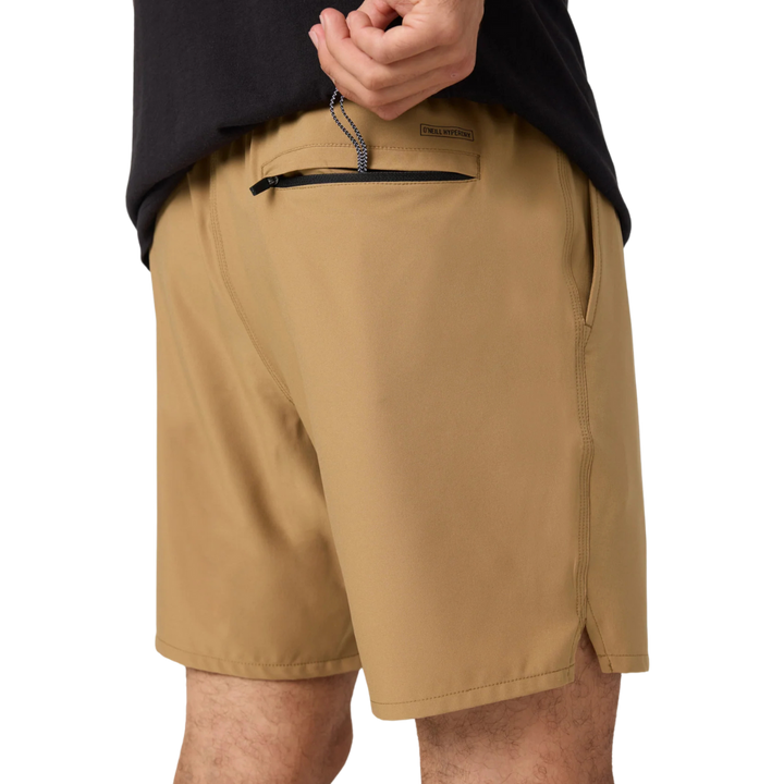 O'NEILL PERFORM LIGHT LINED ELASTIC WAIST 17" SHORT