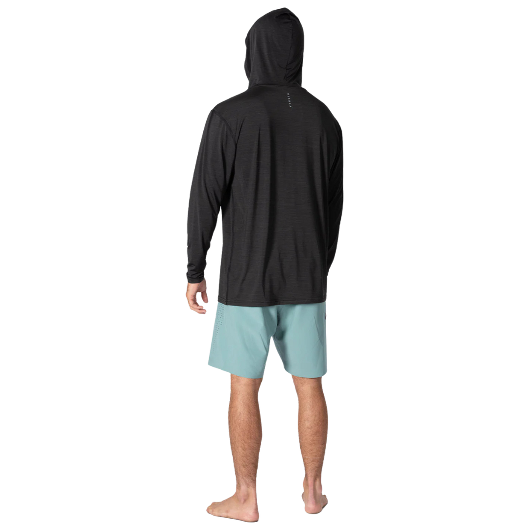 VISSLA TWISTED ECO HOODED RASHGUARD - SUN SHIRT