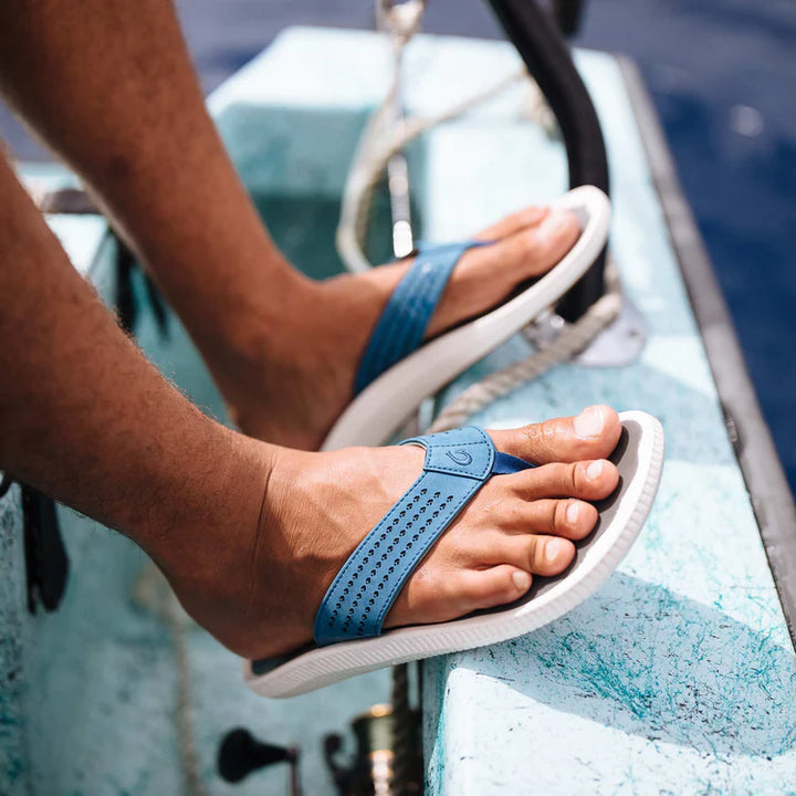 OLUKAI ULELE - SLATE BLUE / CHARCOAL