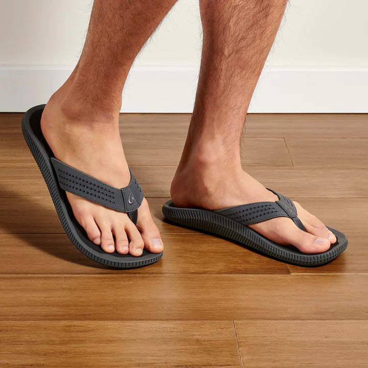 OLUKAI ULELE - DARK SHADOW / BLACK