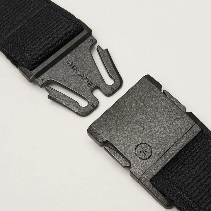 ARCADE ATLAS RANGER YOUTH SLIM STRETCH BELT BLACK