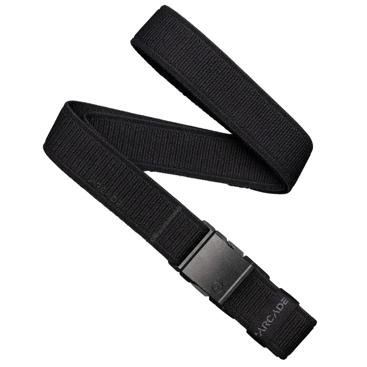 ARCADE ATLAS RANGER YOUTH SLIM STRETCH BELT BLACK
