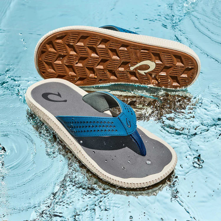 OLUKAI ULELE - SLATE BLUE / CHARCOAL