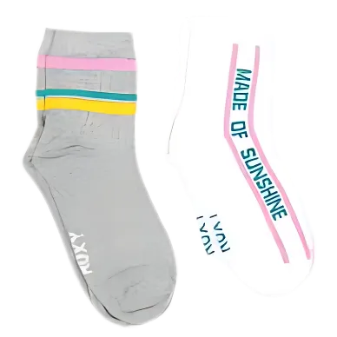 ROXY ANKLET SOCKS 2 PACK