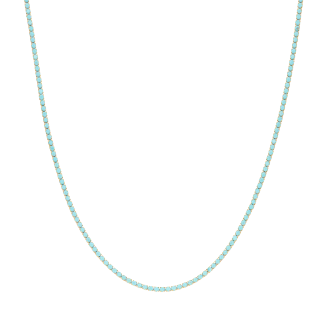SALTY CALI TENNIS NECKLACE ~ SALTY BABES