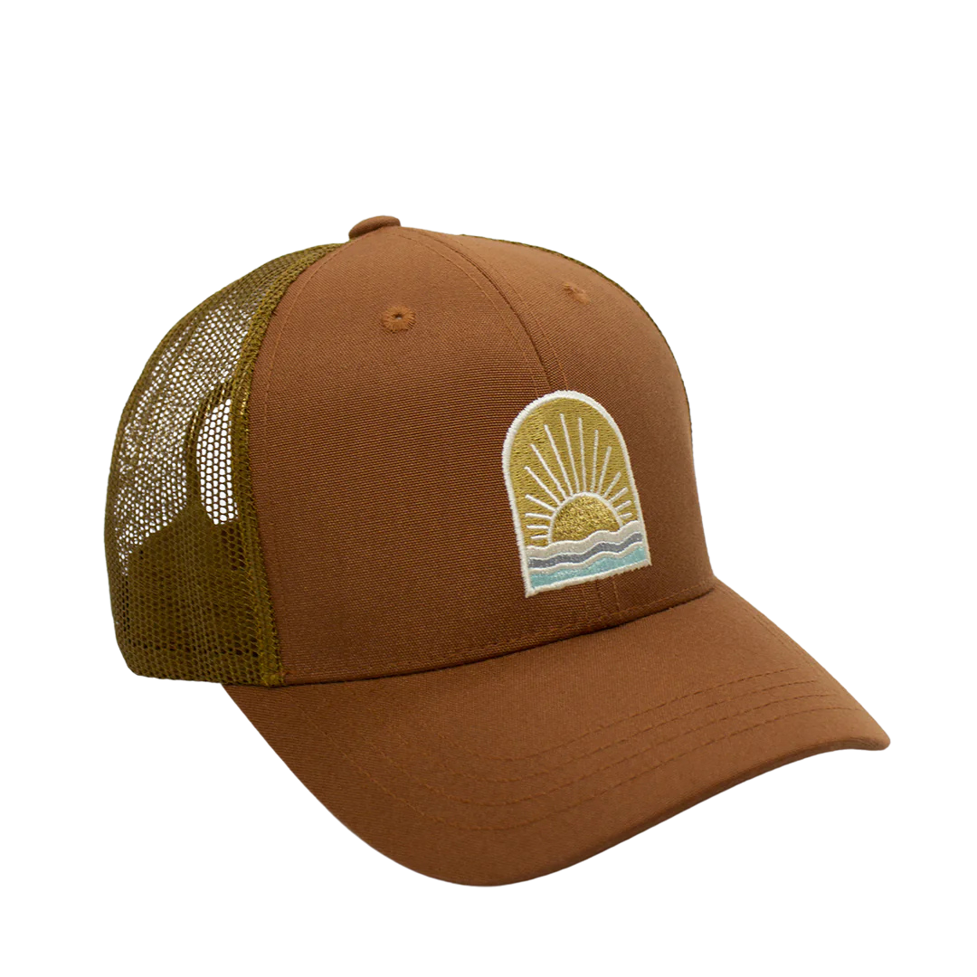 MARTHA AUSTRAL TRUCKER HAT BROWN