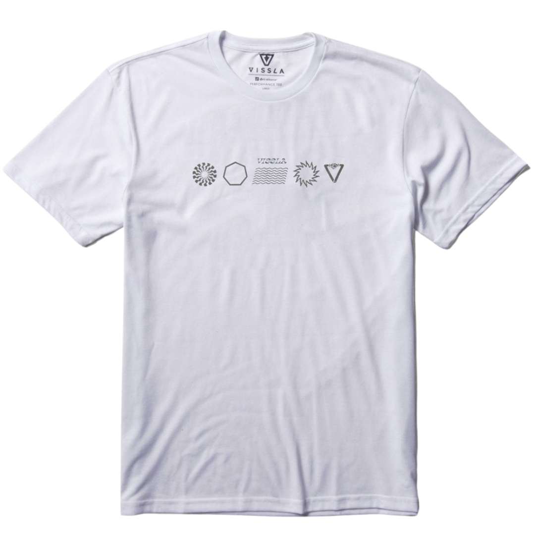 VISSLA LINEUP COMP LITE PERFORMANCE TEE