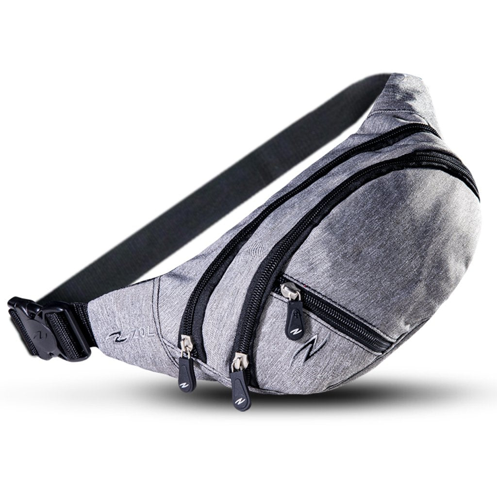 XSmall Waist Bag Dark Grey - Zol 