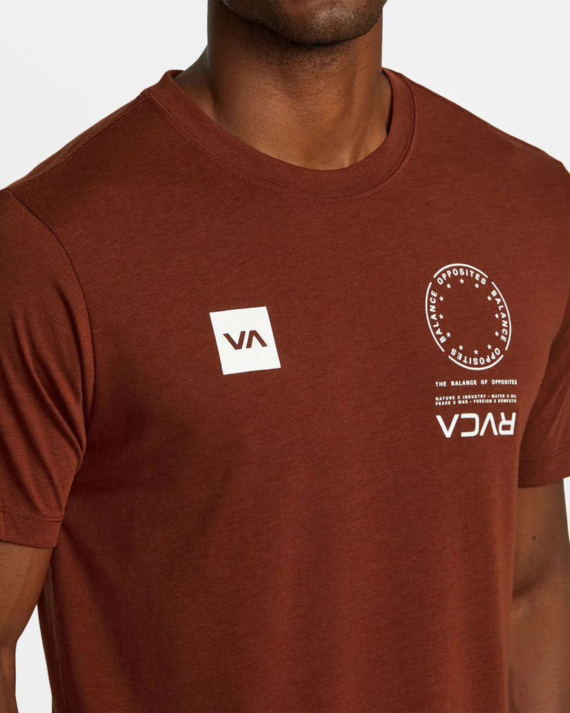 RVCA VA MARK SS RZAD TEE