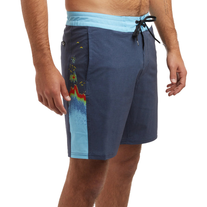 PELAGIC: SIDE SCANNER BOARDSHORTS