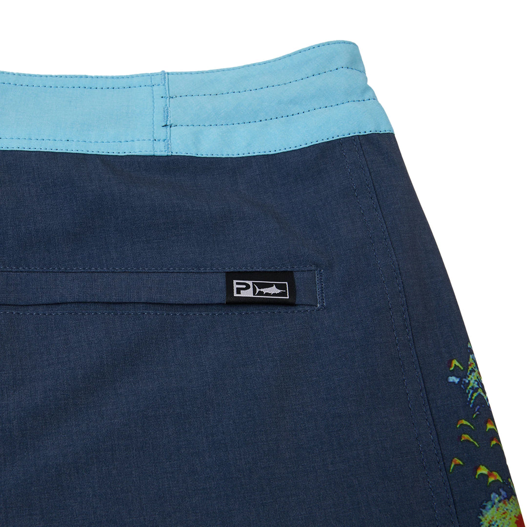 PELAGIC: SIDE SCANNER BOARDSHORTS