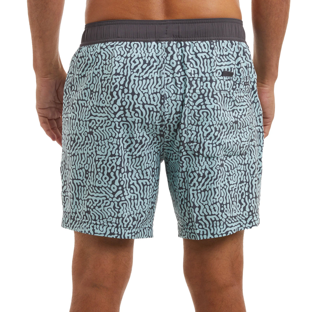 PELAGIC: LEIDAY ELASTIC LINED 17" SHORTS