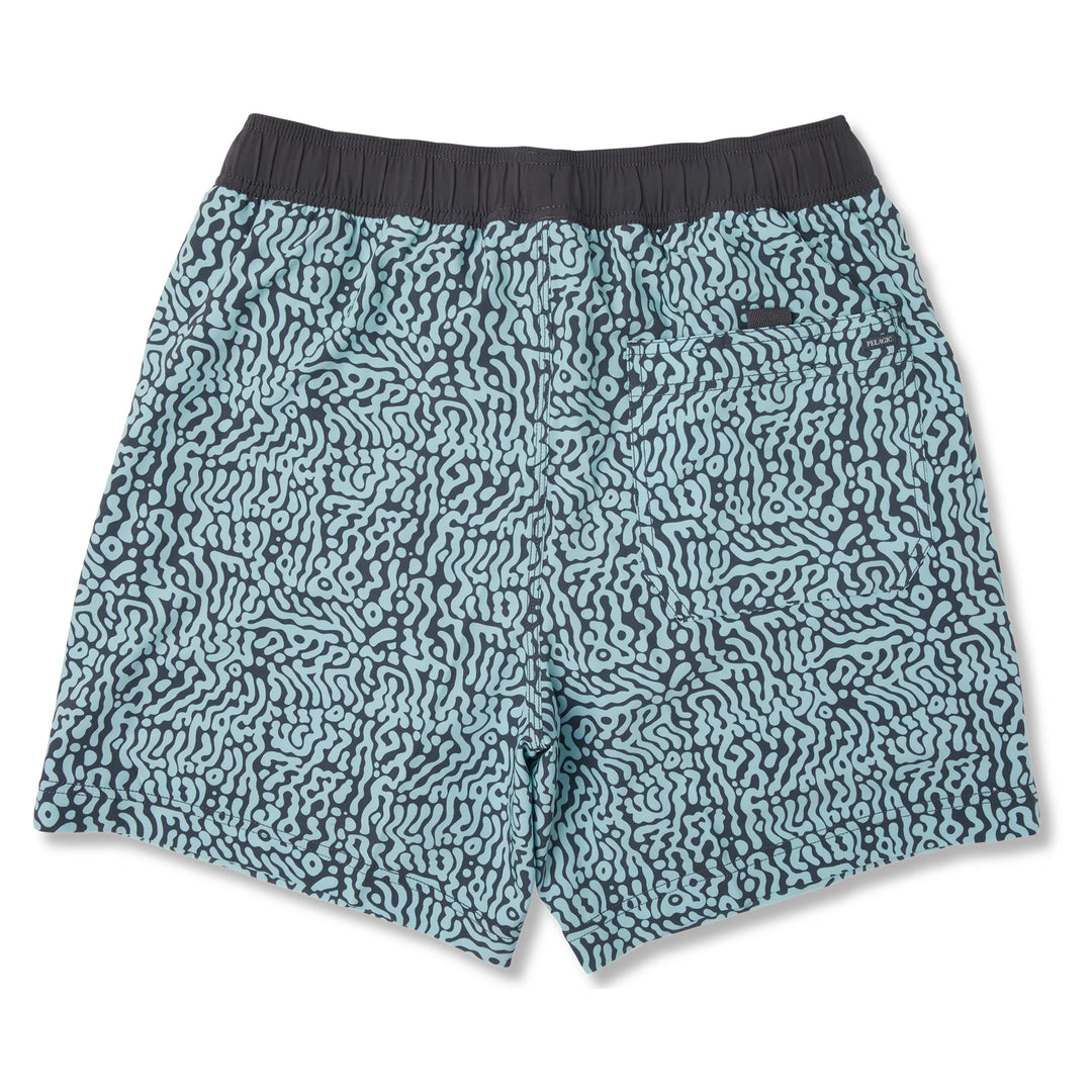 PELAGIC: LEIDAY ELASTIC LINED 17" SHORTS