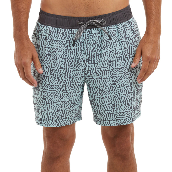 PELAGIC: LEIDAY ELASTIC LINED 17" SHORTS