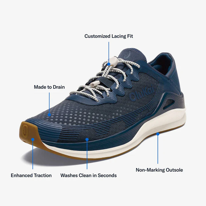 OLUKAI 'AHI - MOOD INDIGO/COASTAL BLUE