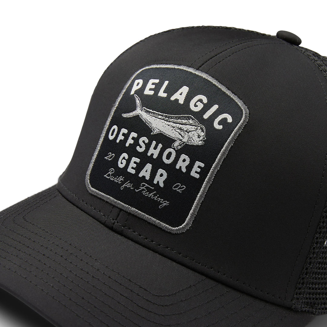 PELAGIC WHO'S UR MAHI TRUCKER HAT