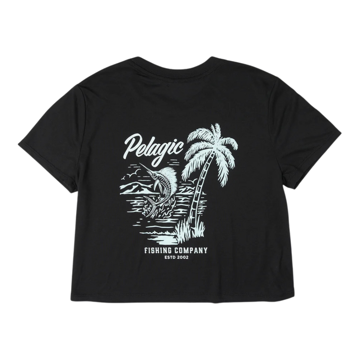 PELAGIC PREM CROP TEE - PARADISE