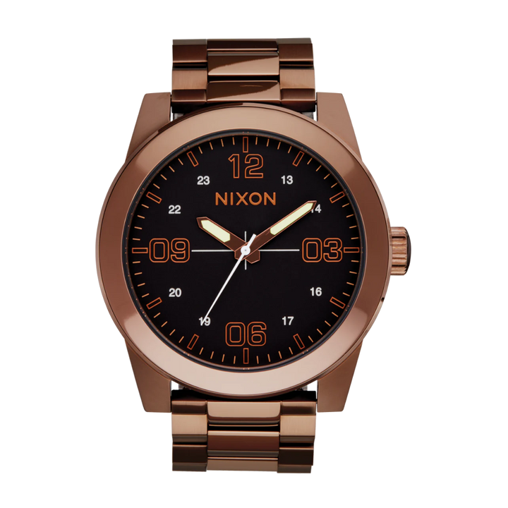 NIXON CORPORAL STAINLESS STEEL WATCH