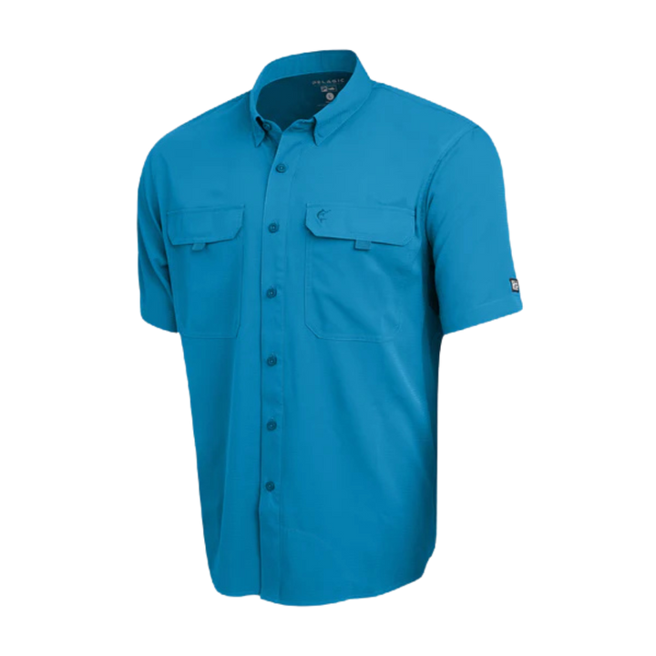 PELAGIC KEYS SS FISHING SHIRT - OCEAN BLUE