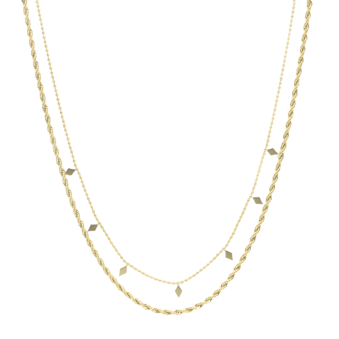 SALTY CALI LAYERING NECKLACE
