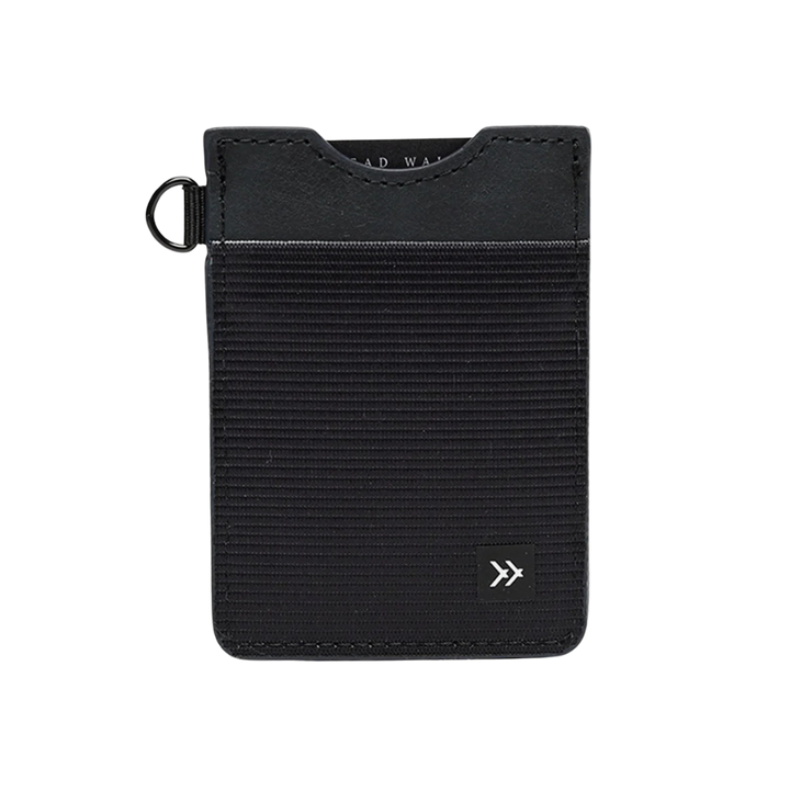 THREAD VERTICAL WALLET - BLACK