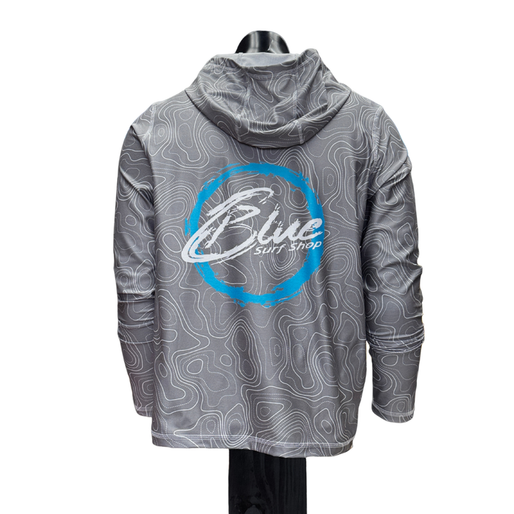 BLUE ULTRA BREATH RASHGUARD - TOPO CHARCOAL