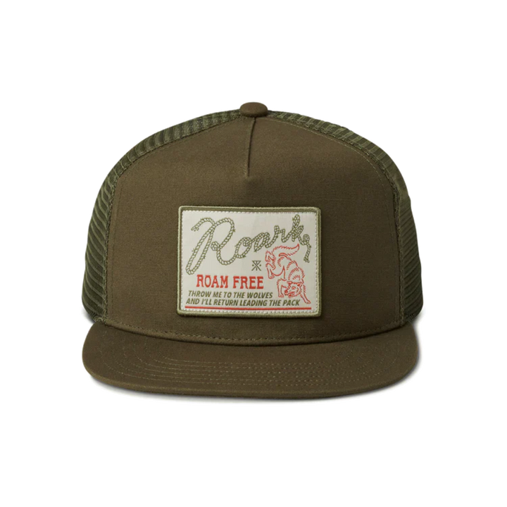 ROARK STATION TRUCKER HAT - MILITARY