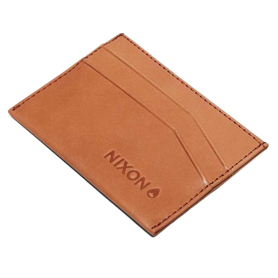 NIXON FLACO LEATHER CARD WALLET