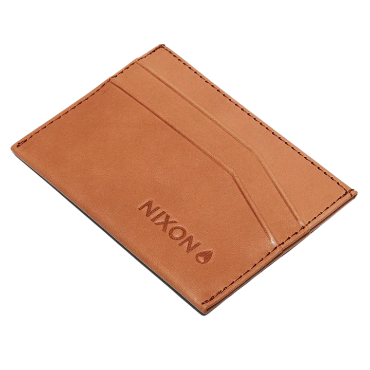 NIXON FLACO LEATHER CARD WALLET