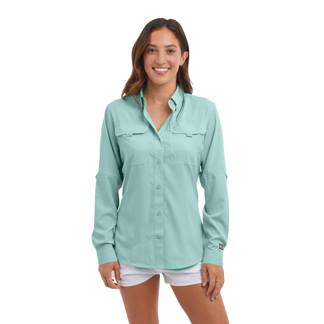 PELAGIC: KEYS LS GUIDE WOMEN'S FISHING SHIRT