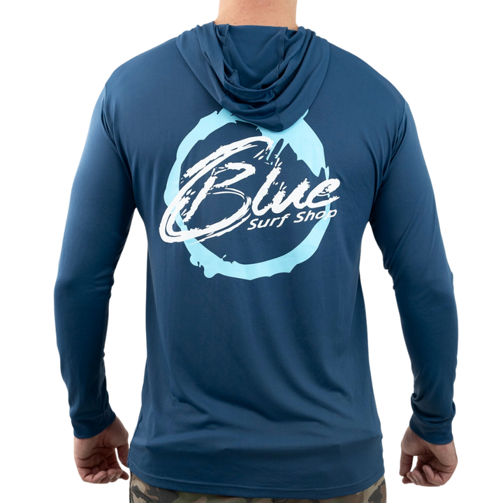 PELAGIC X BLUE AQUATEK RASHGUARD