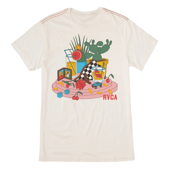 RVCA LUKE STILL LIFE BAGGIE TEE