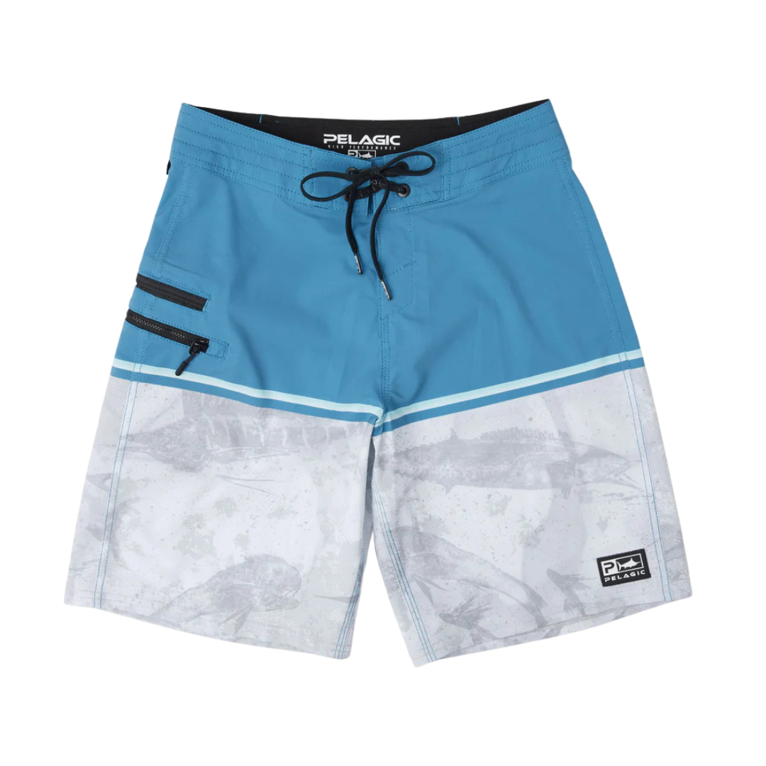 PELAGIC: STRIKE - OPEN SEAS CAMO BOARDSHORT