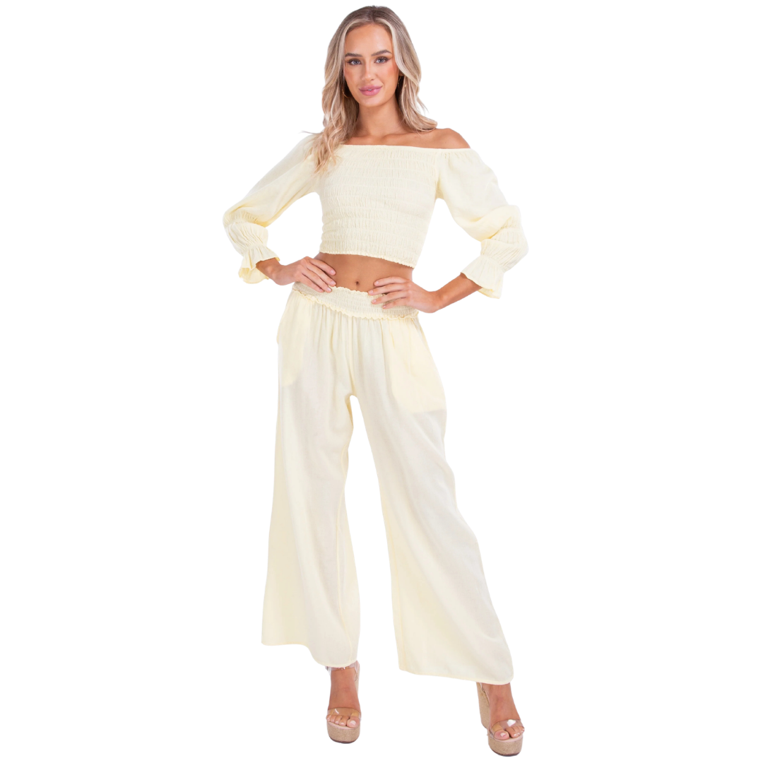 SEASPICE COTTON PANTS