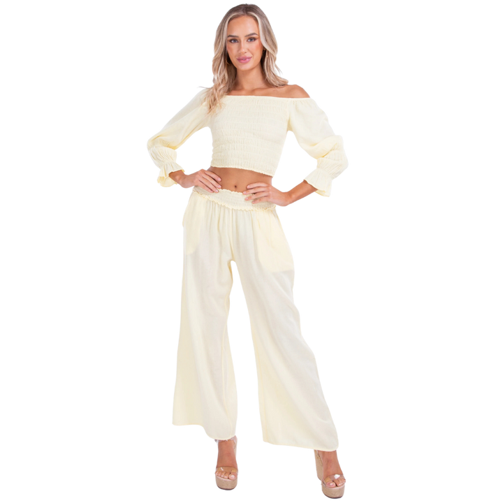 SEASPICE COTTON PANTS