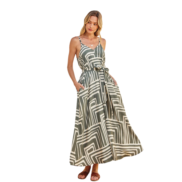 DRESS FORUM RUNAWAY EXTRA FLARED MAXI DRESS