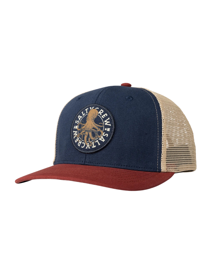 SALTY CREW TENTACLES RETRO TRUCKER HAT