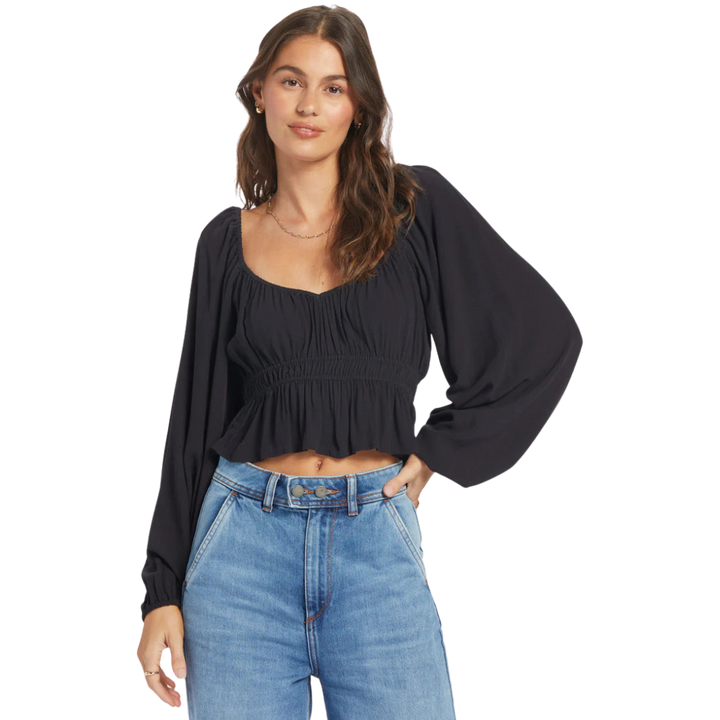 ROXY COOL WINDS WOVEN TOP