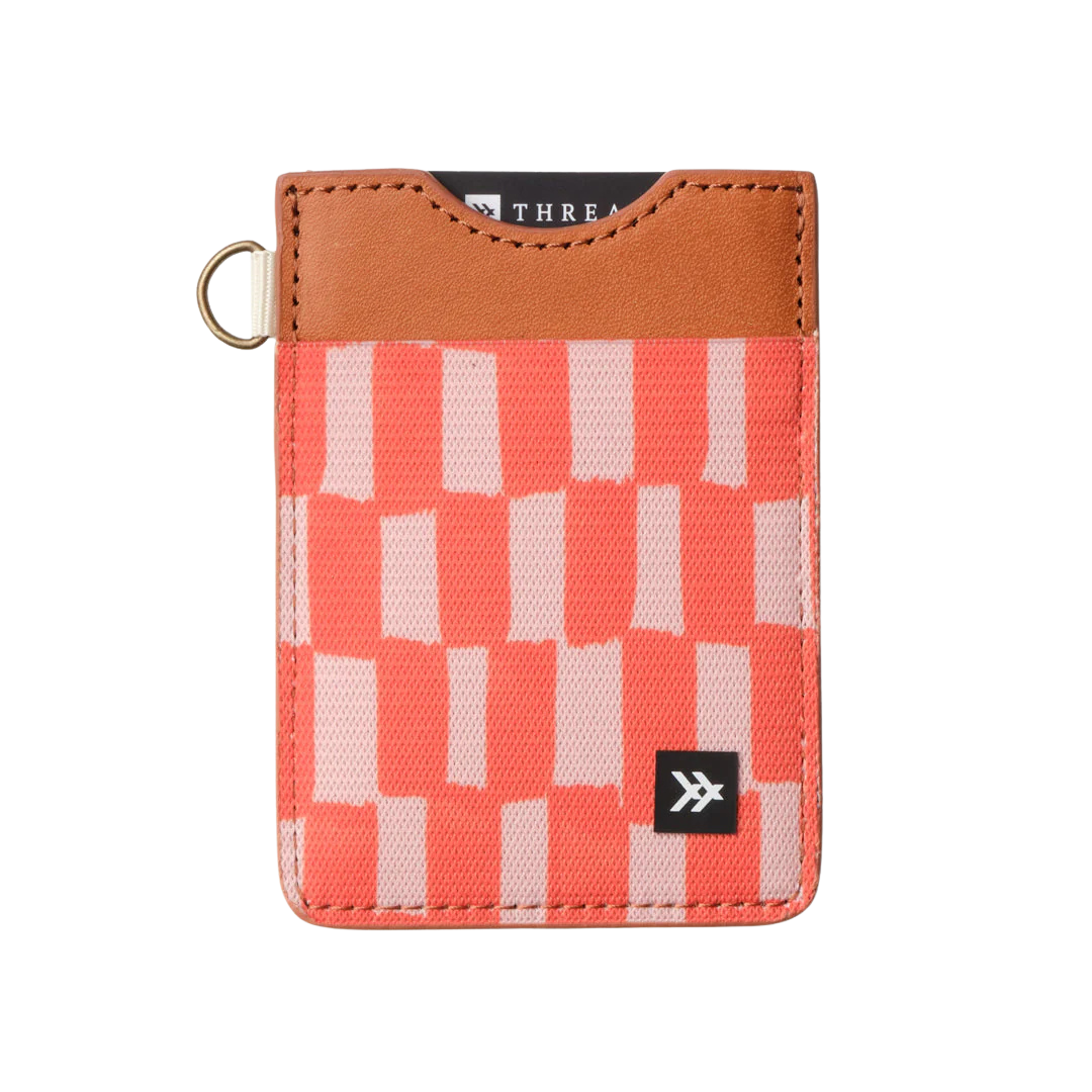 THREAD SCOUT PEACH VERTICAL WALLET