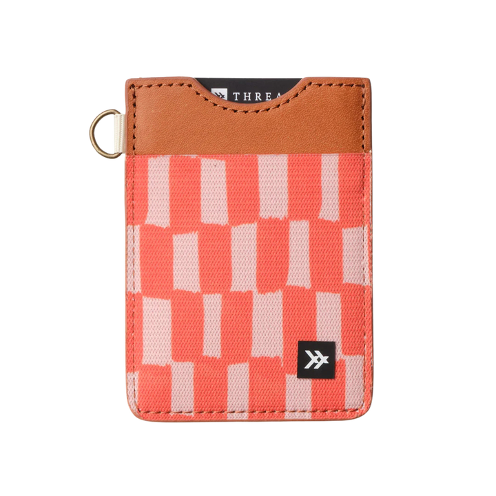 THREAD SCOUT PEACH VERTICAL WALLET