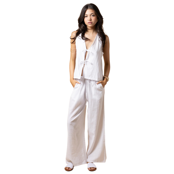 SEASPICE TIE VEST TOP