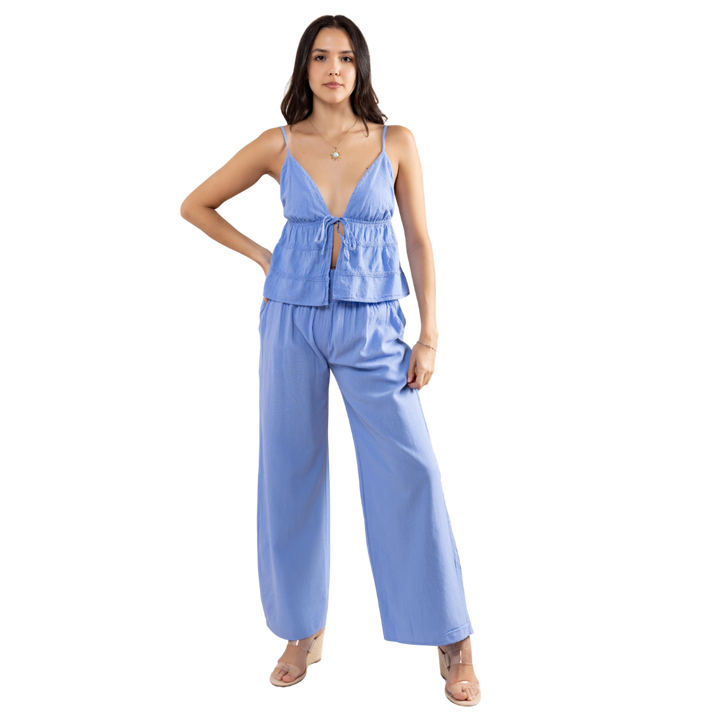 SEASPICE WIDE LEG PANTS