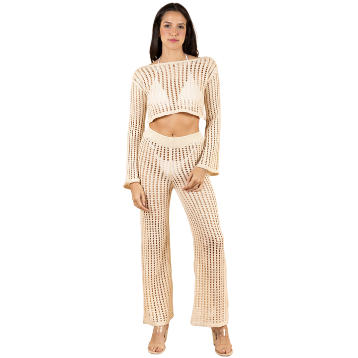 SEASPICE COVER-UP CROP TOP