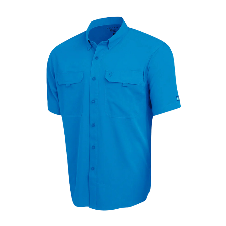 PELAGIC KEYS SS FISHING SHIRT - BLUE