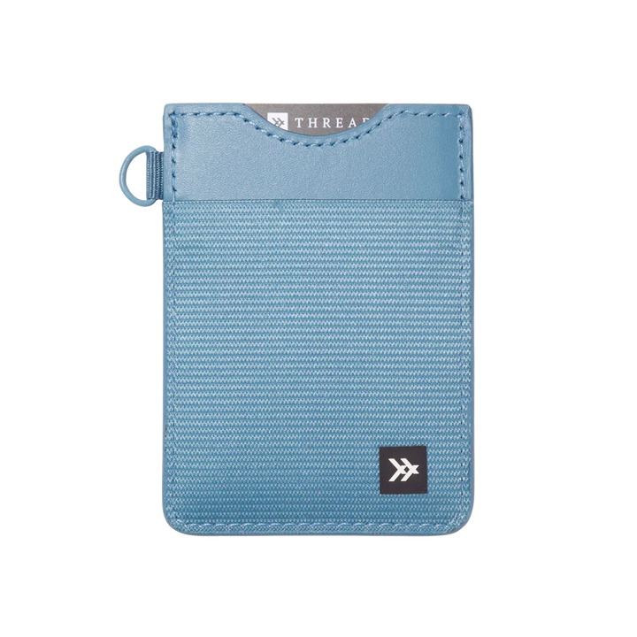 THREAD VERTICAL WALLET - SURF BLUE