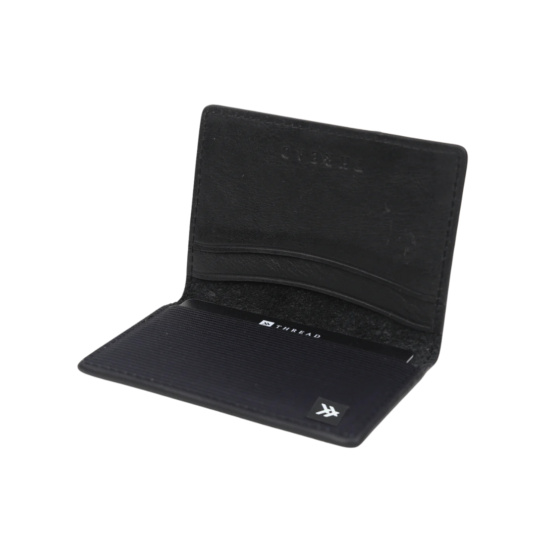 THREAD BIFOLD WALLET - BLACK