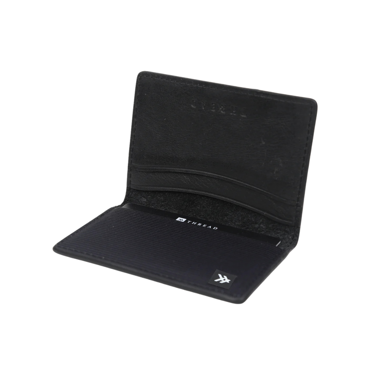 THREAD BIFOLD WALLET - BLACK