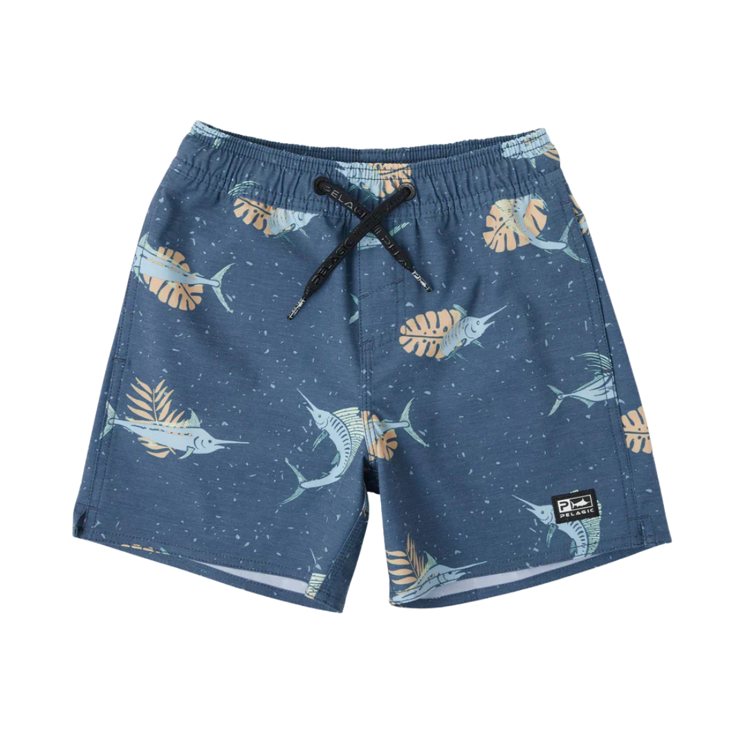 PELAGIC YOUTH DOCKSIDE ELASTIC BOARDSHORTS