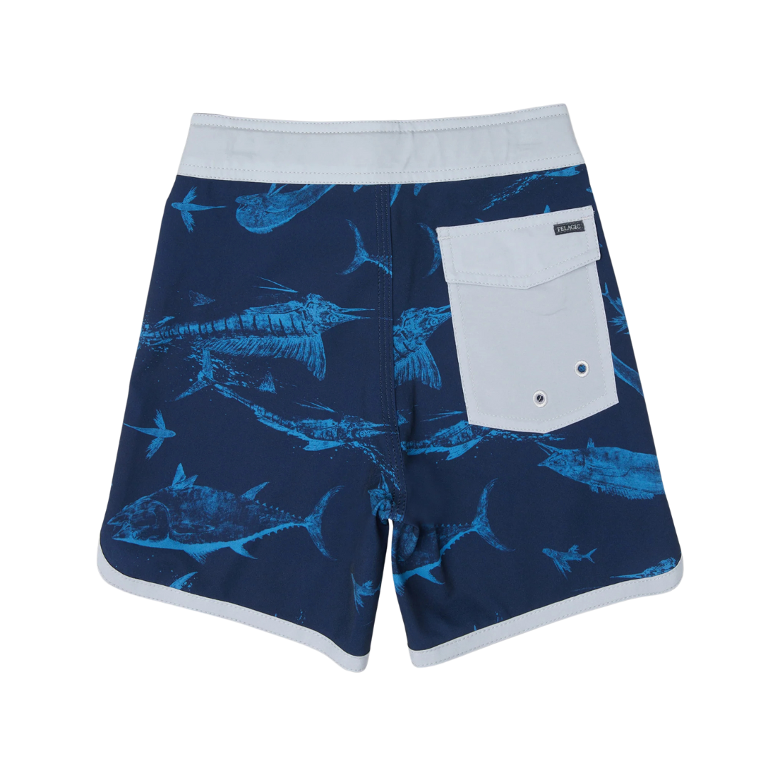 PELAGIC: KIDS HIGH SPOT BOARDSHORT