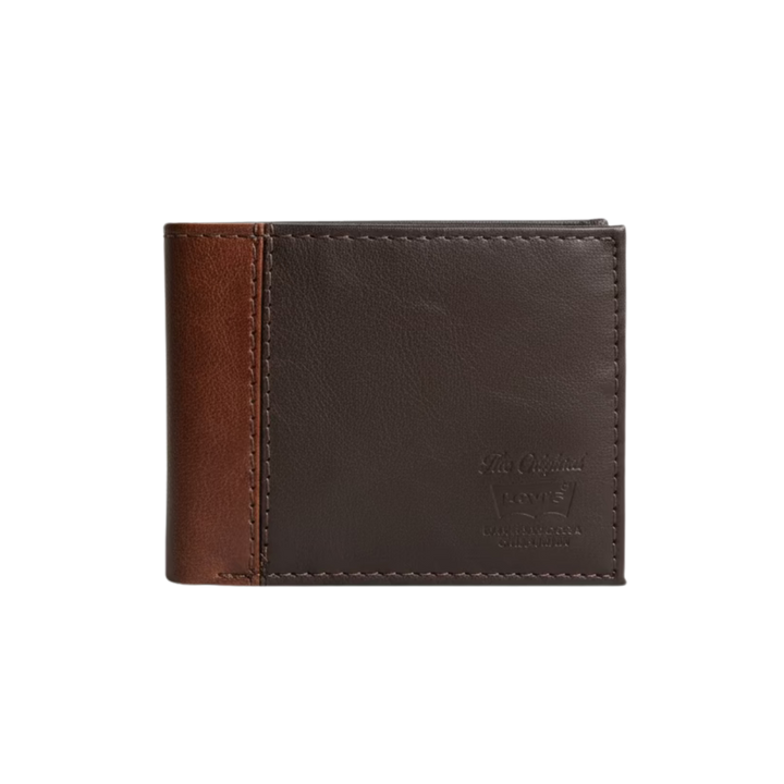 LEVIS STRAUSS BIFOLD LEATHER WALLET